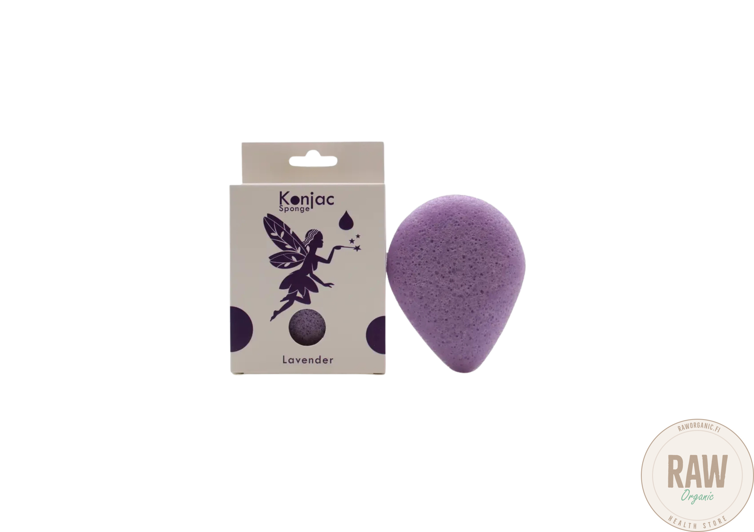Konjac Sponge Drop - Lavender - Soothing