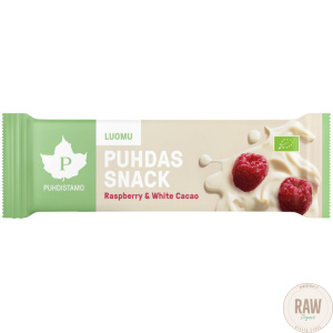 Puhdistamo Puhdas Snack™ – Raspberry & White Cacao – 40 g