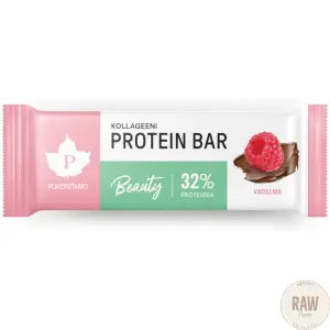 Puhdistamo Kollageeni Beauty proteiinipatukka Vadelma, 30 g