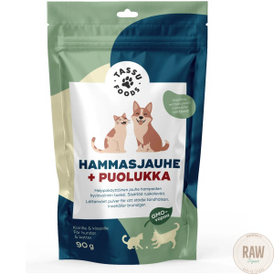 Tassu Foods, Hammasjauhe + Puolukka 90g