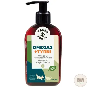 Tassu Foods Omega3 + Tyrni pumppupullo 200ml