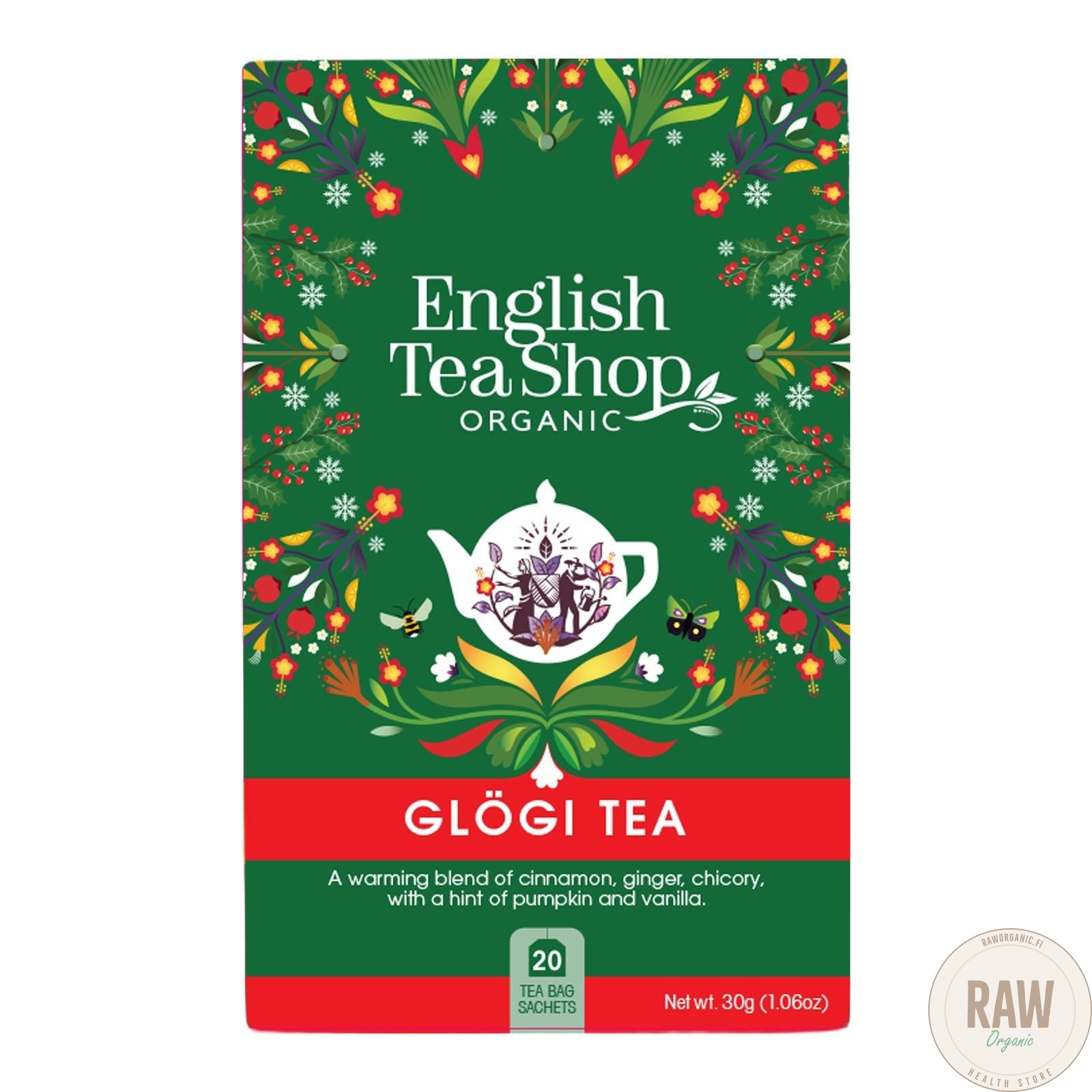 English tea shop Luomu Glögitee 20pss.