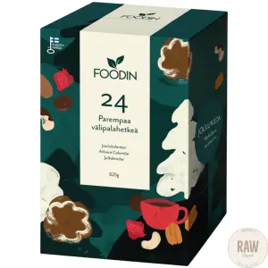 Foodin 24 Parempaa välipalahetkeä Joulukalenteri 625g