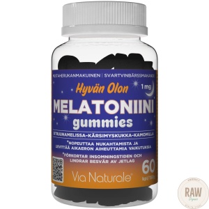 Via naturale Hyvän Olon Melatoniini 1 mg Gummies 60 kpl