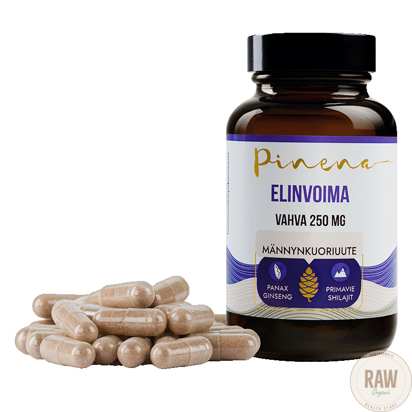 Pinena Elinvoima vahva 250mg männynkuoriuute 45kaps
