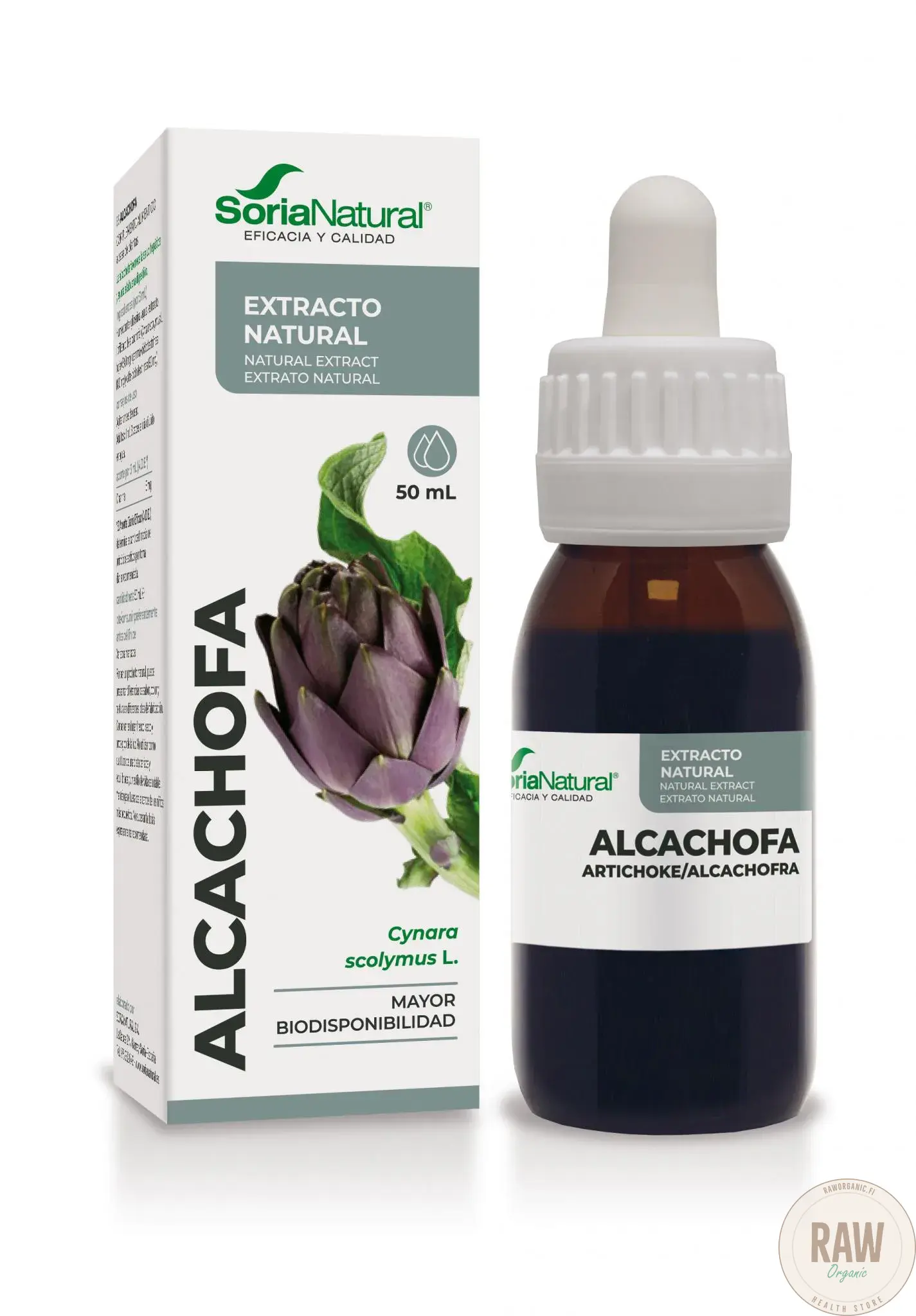 Soria natural Latva-artisokkauute, 50 ml